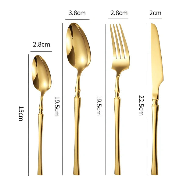 Jogo de Talheres de 24 Peças Roma - Kasamô