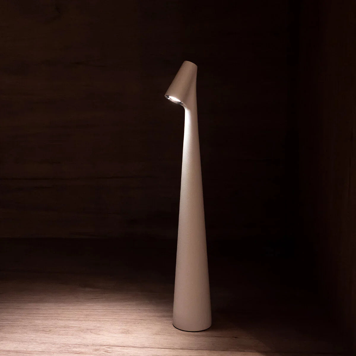Luminária de Mesa Sem Fio Recarregável Artesanato Estilo Africano