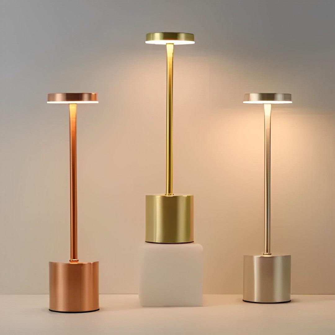 Luminária Led de Mesa Touch Recarregável Sem fio | Kasamô