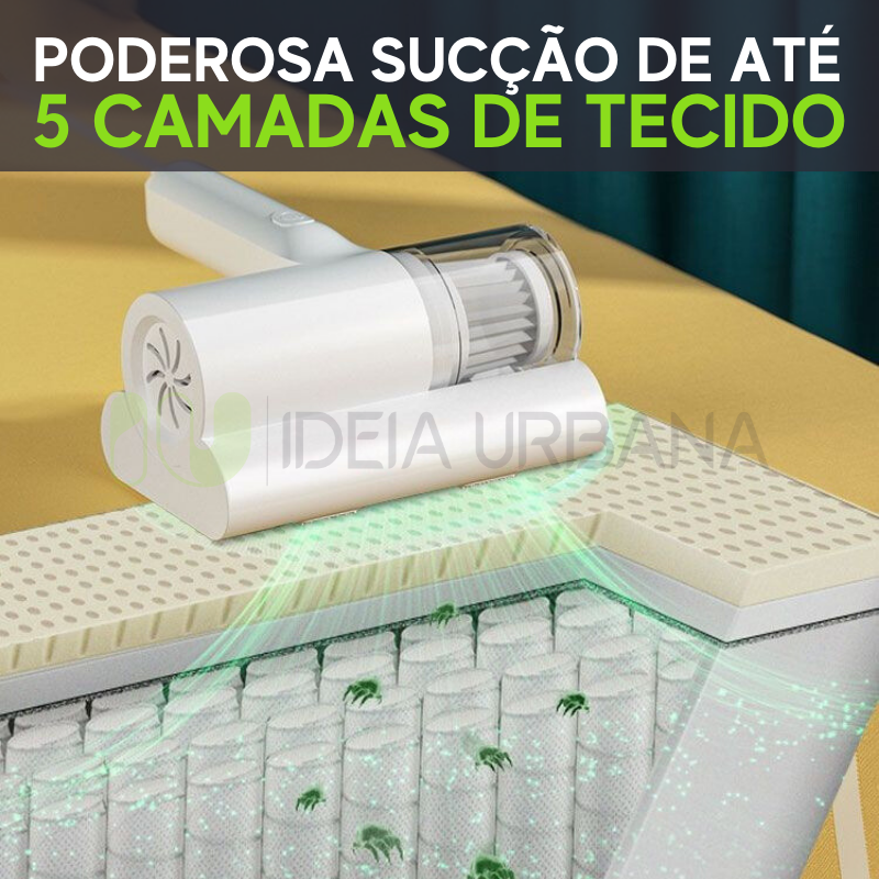 CleanMite™ - Aspirador de Desinfecção e Removedor de Ácaros