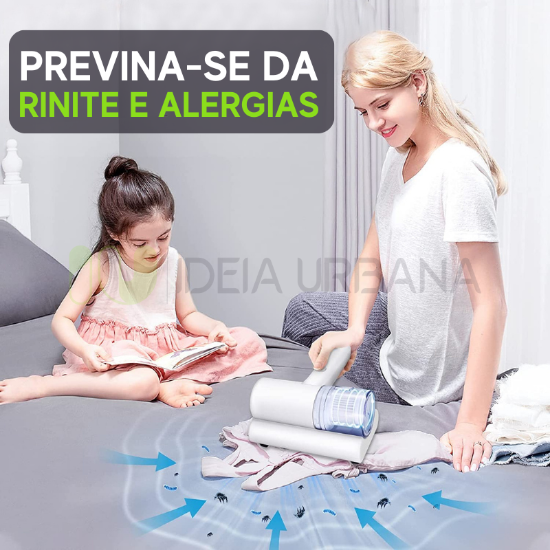 CleanMite™ - Aspirador de Desinfecção e Removedor de Ácaros