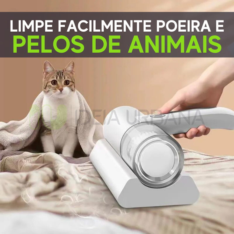 CleanMite™ - Aspirador de Desinfecção e Removedor de Ácaros