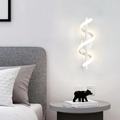 Arandela Moderna Espiral Led - Decoração para Quarto e Sala