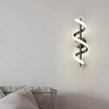 Arandela Moderna Espiral Led - Decoração para Quarto e Sala