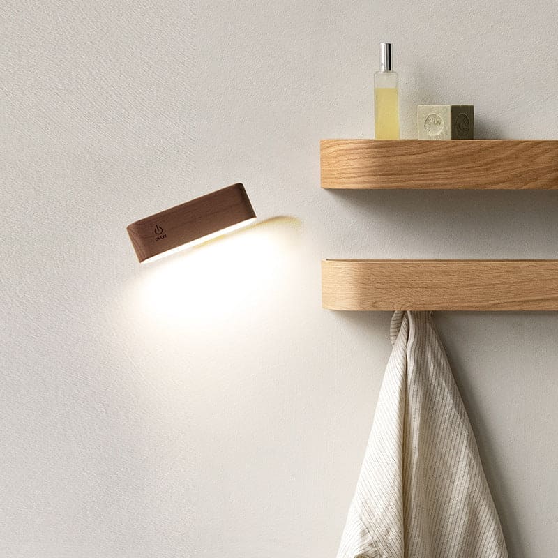 Arandela de Parede Interna LED Dimmer Madeira