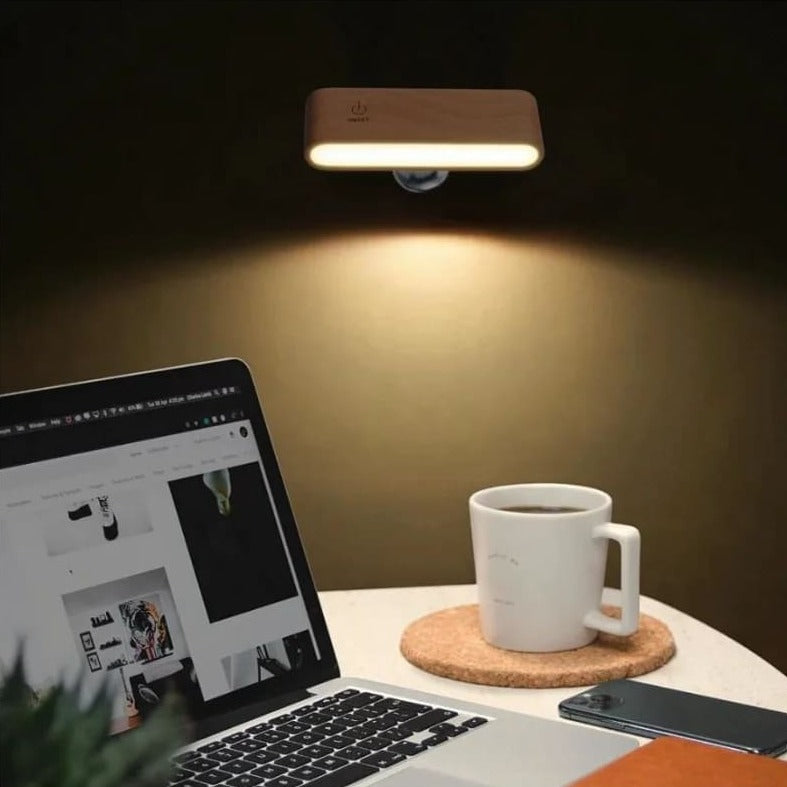 Arandela de Parede Interna LED Dimmer Madeira