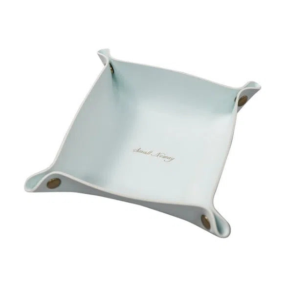 Bandeja Decorativa Minimalista em Couro-Kasamô