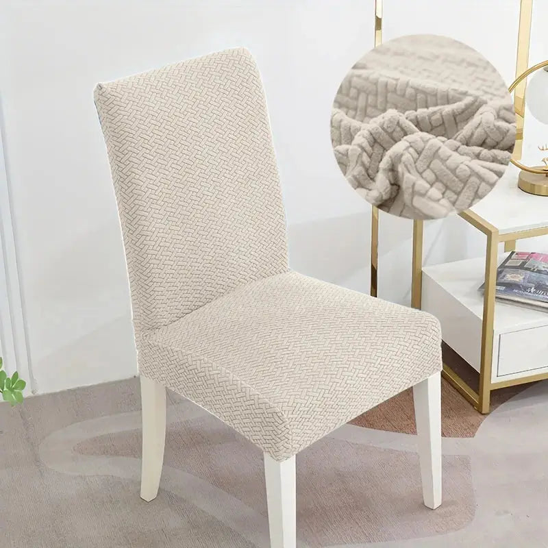 Capa Protetora de Cadeira de Jantar - Forro Decorativo de Luxo