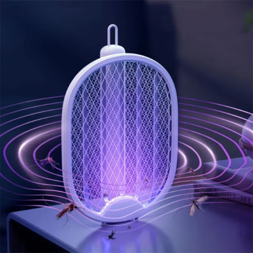 Raquete Mata-Mosquito MaxBolt™ - Com Ions de Atração