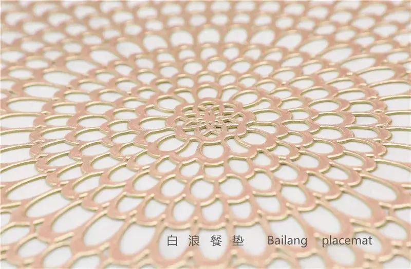 Jogo Americano de 6 Peças com Isolamento Térmico