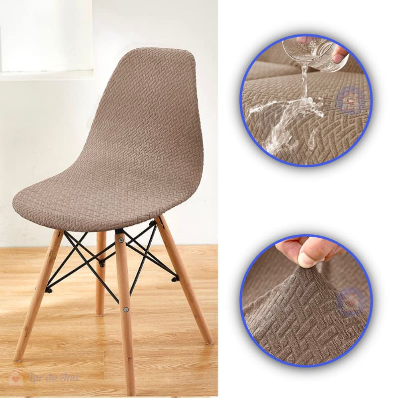 Kit Capas de Cadeira Eames Eiffel - Tecido Jacquard