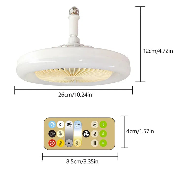 Lâmpada Turbo Led 2 em 1 [ULTRA POTENTE]-Kasamô
