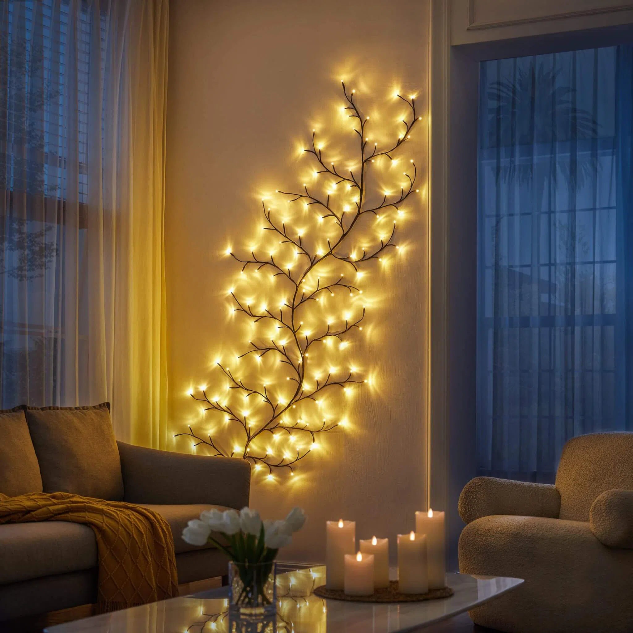 Luminária de Leds - Raízes Encantadas Kasalights-Kasamô