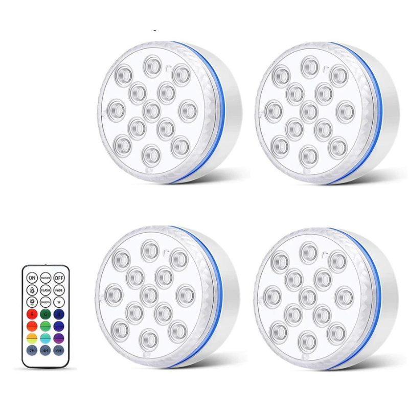 Luminária de Led Subaquática com Sucção para Piscina