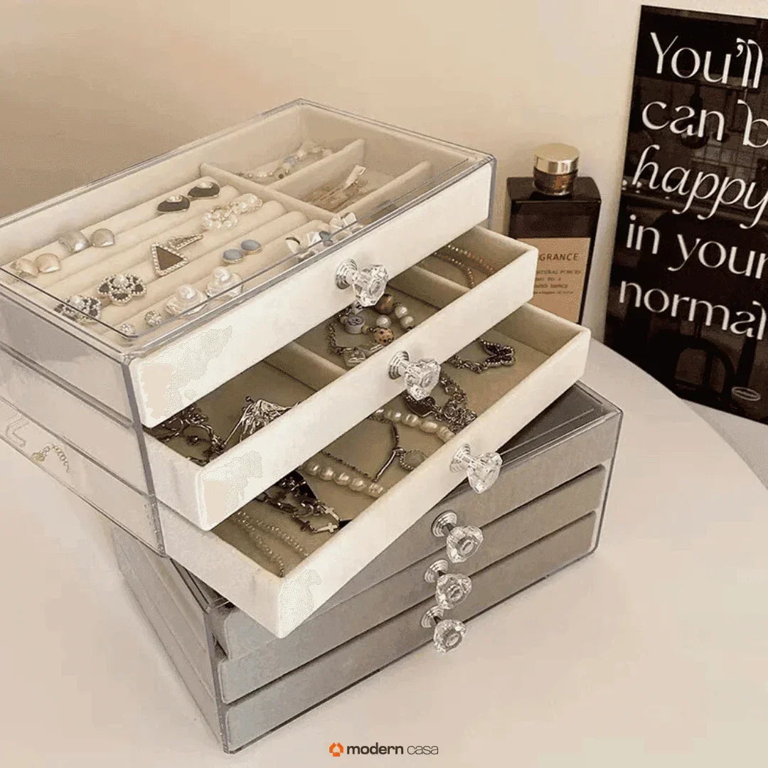 Organizador de Jóias Acrílico 3 Camadas