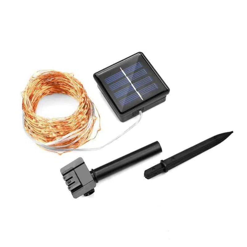 Pisca Pisca Natal Solar com 8 Modos de Iluminação - Instalação em 1 minuto-Kasamô
