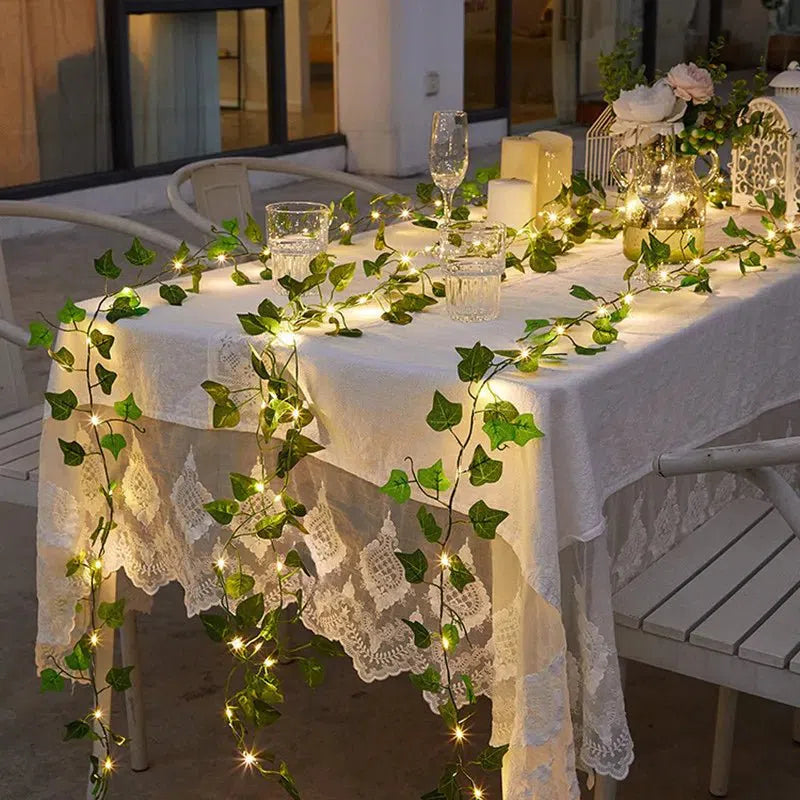 Planta Decorativa Led - Decoração de Natal-Kasamô