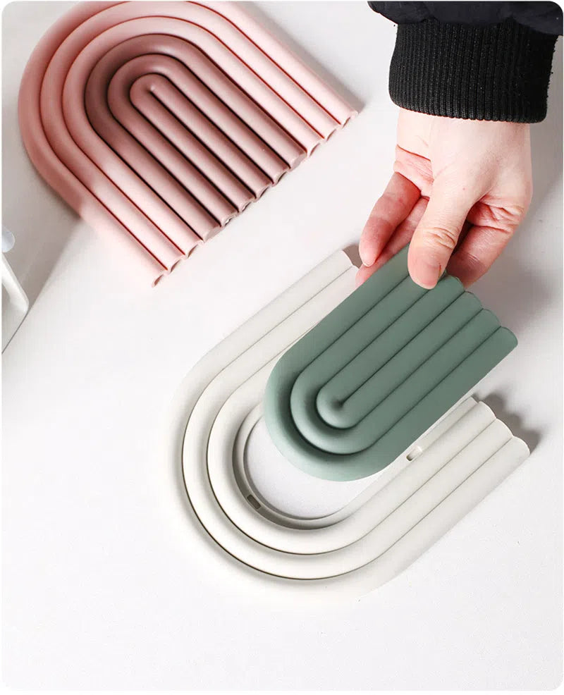 Porta Copo em Silicone Estilo Nórdico Linha Color - 2 Peças-Kasamô
