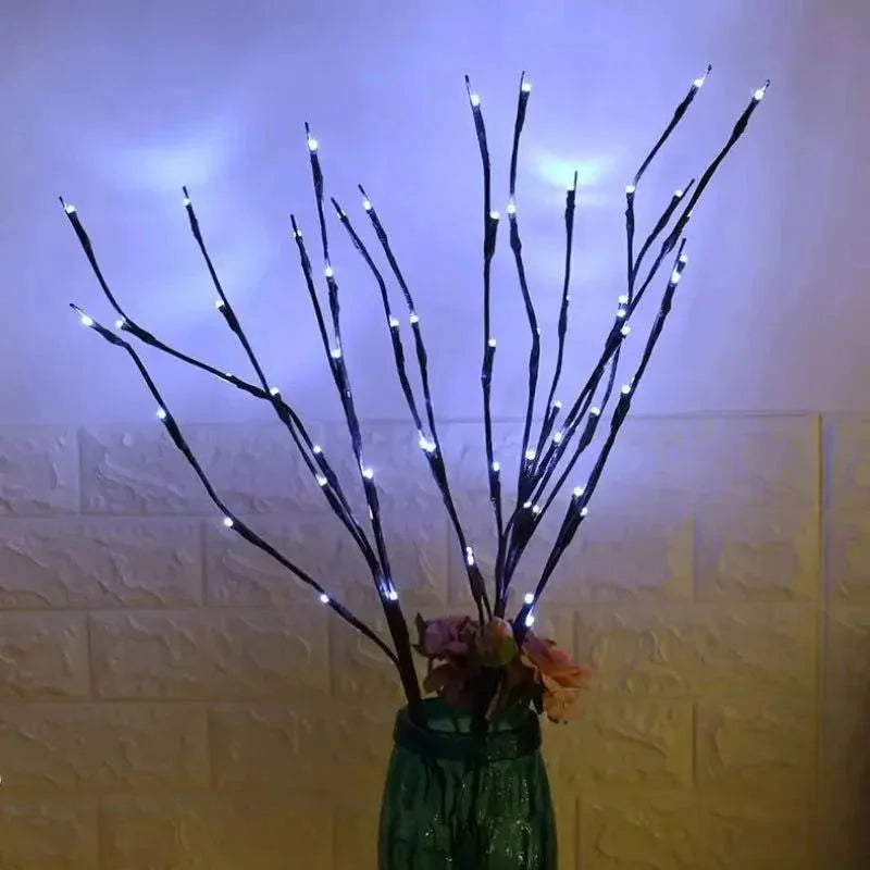 Galhos de Bátula Led Iluminados para Decoração - Kasamô