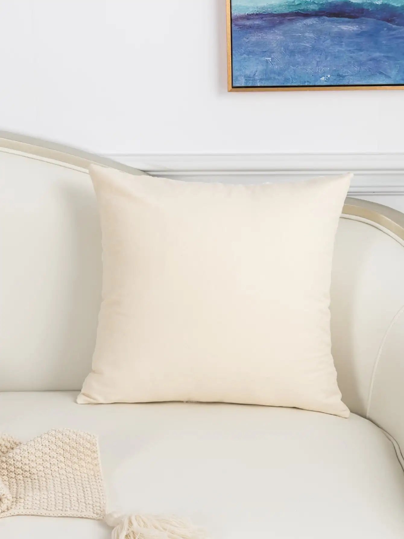 Capa de almofada Serie Flor Bordada