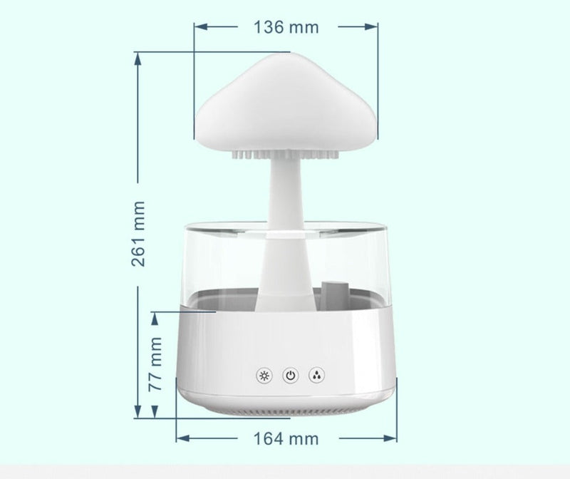 Umidificador e Difusor Cogumelo