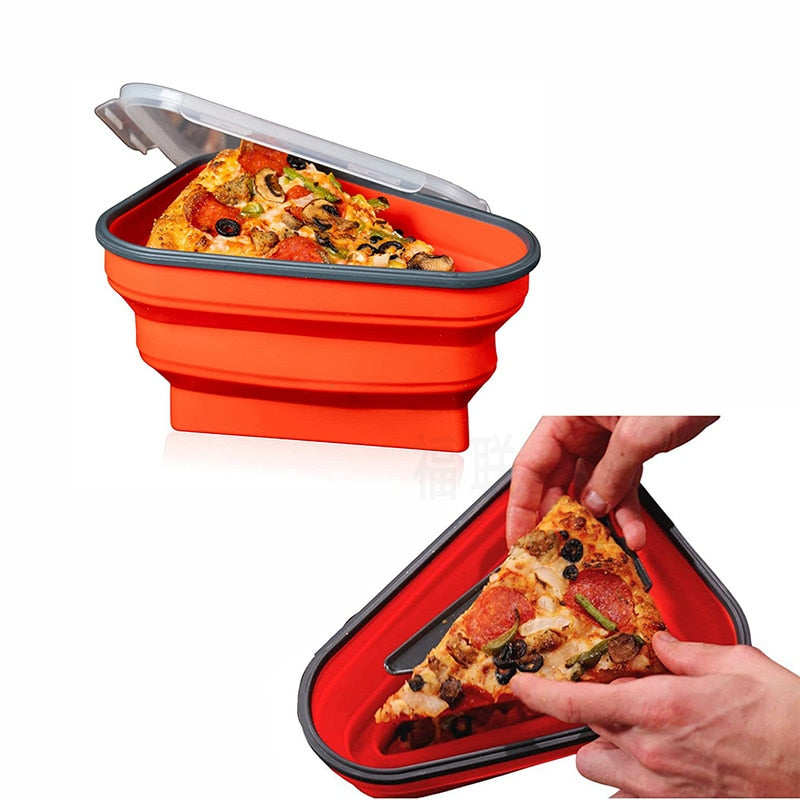 Porta Pizza em Silicone Retrátil