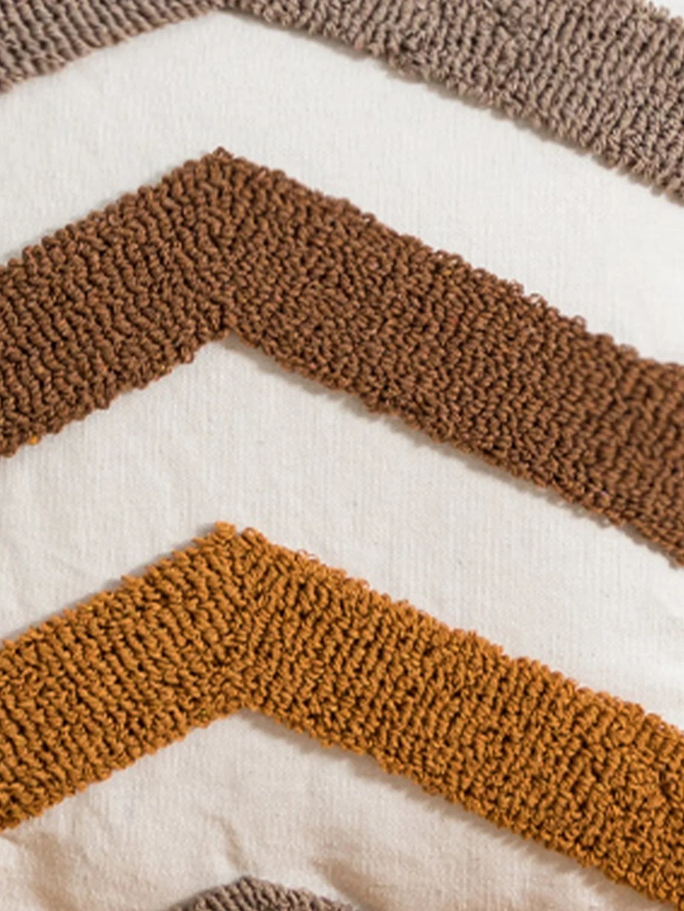 Capa de almofada serie Faixa Geométrica em Algodão boêmio Bordado