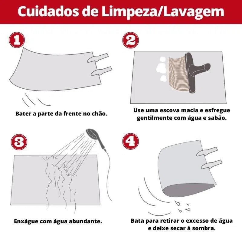 Tapete Felpudo Redondo Cinza Mescla Kasamô-Kasamô