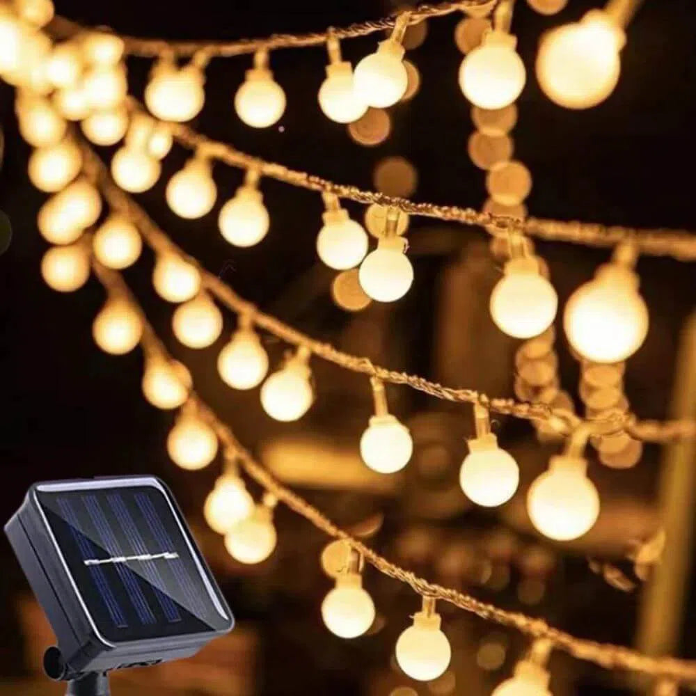 Varal de Leds Solar - Ilumine o seu Ambiente-Kasamô