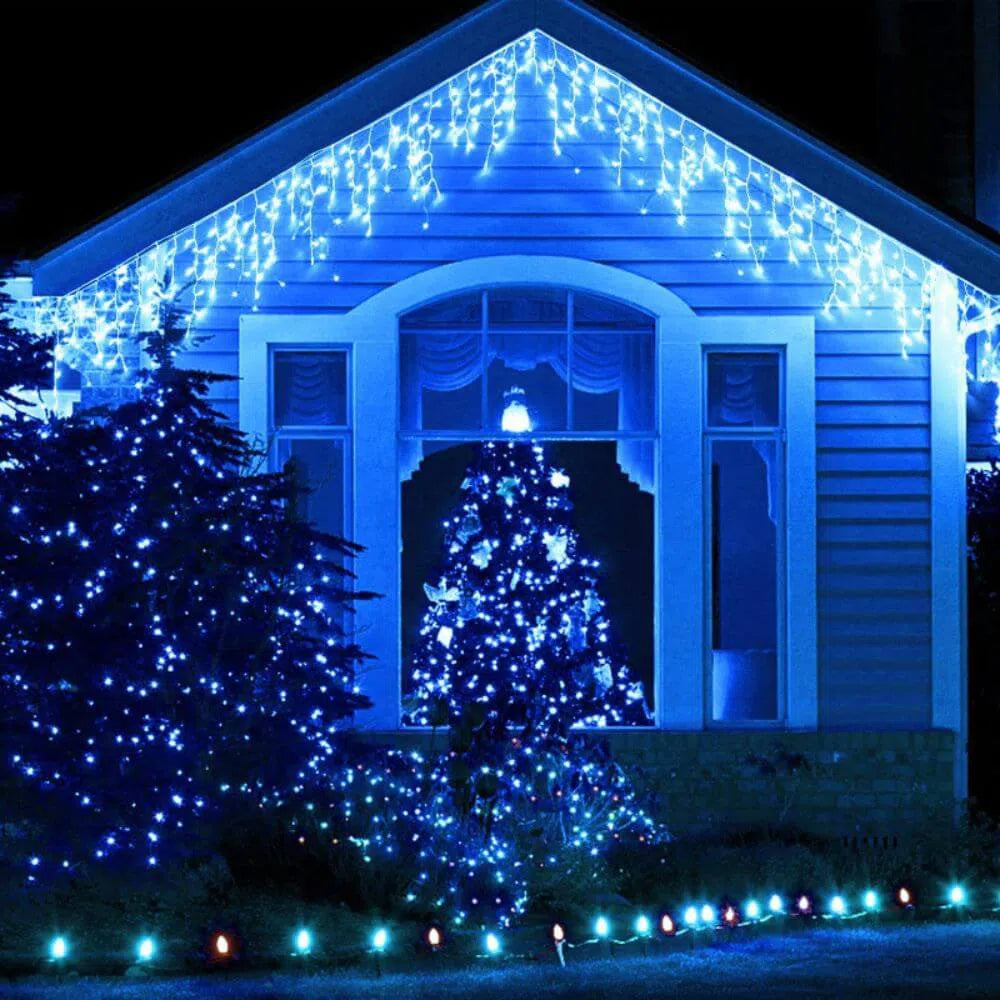 Varal de Luzes Led de Natal - 5 Metros-Kasamô