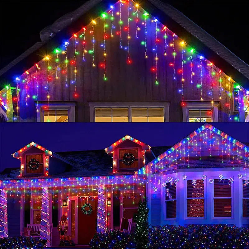 Varal de Luzes Led de Natal - 5 Metros-Kasamô