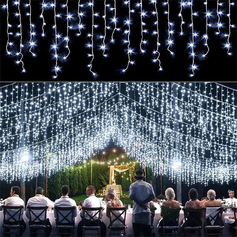 Varal de Luzes Led de Natal - 5 Metros-Kasamô