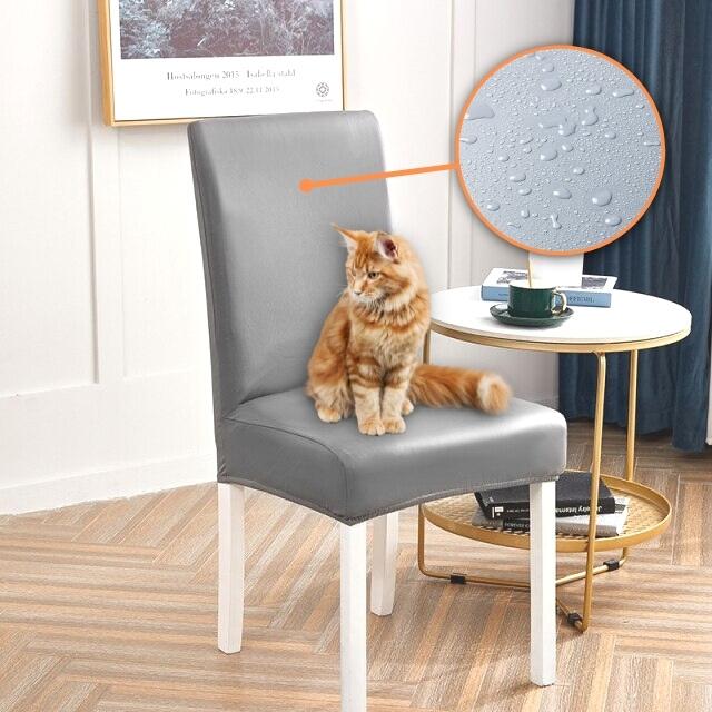 Kit Capas para Cadeira em Couro Impermeável