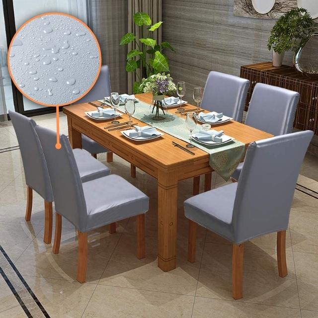 Kit Capas para Cadeira em Couro Impermeável