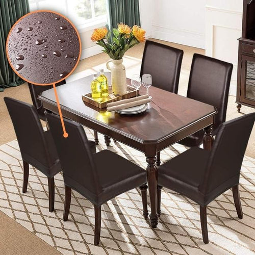 Kit Capas para Cadeira em Couro Impermeável