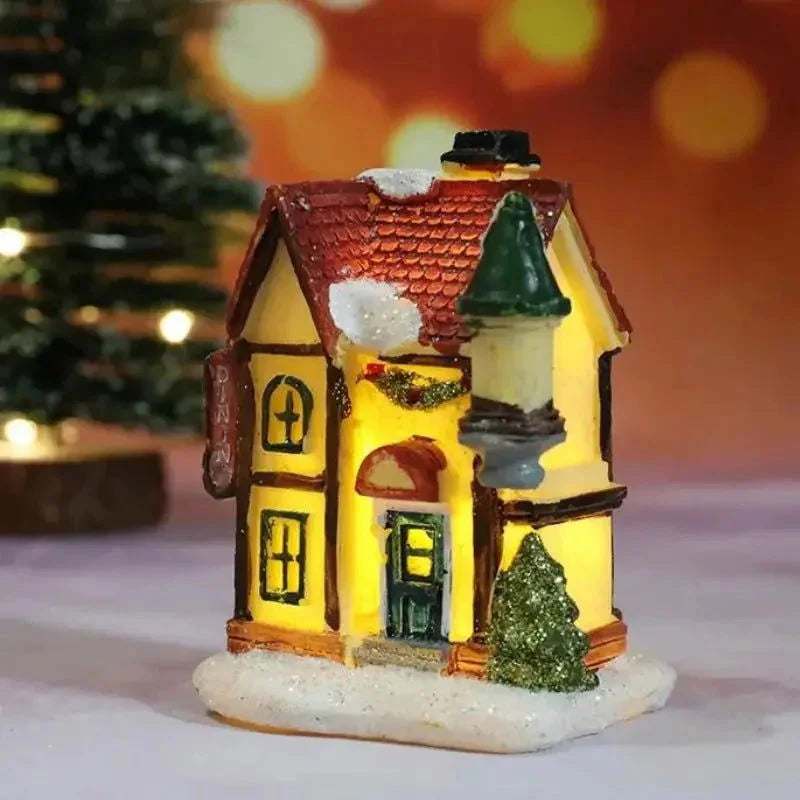 Casas Iluminadas de Natal para Decoração Festiva Kasamô