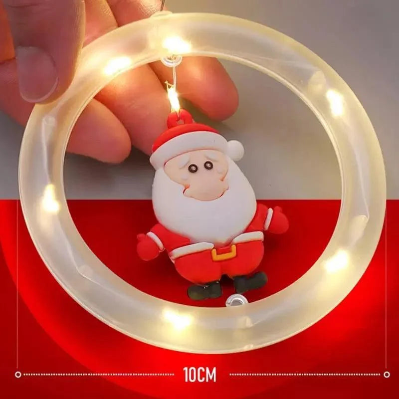 Cortina de Luzes Led para Decoração de Natal Kasamô