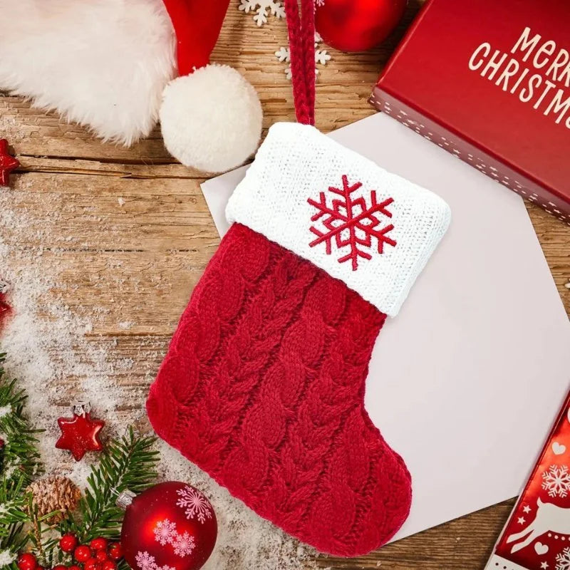 Enfeite Meias de Natal Letras do Alfabeto Kasamô