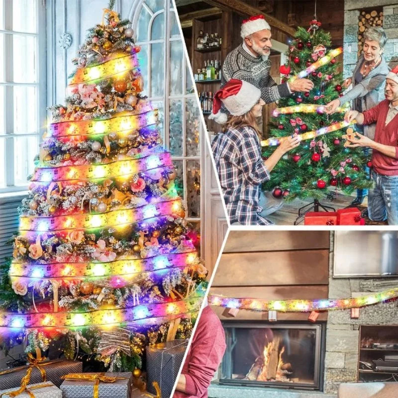 Fita Led Decorativa para árvore de Natal com Iluminação Kasamô