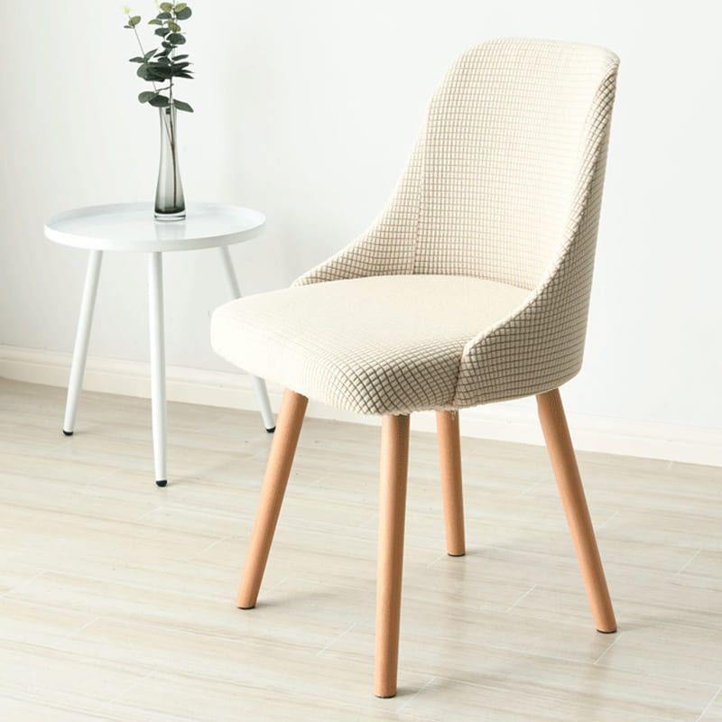 Kit Capas de Cadeira Curva - Tecido Jacquard