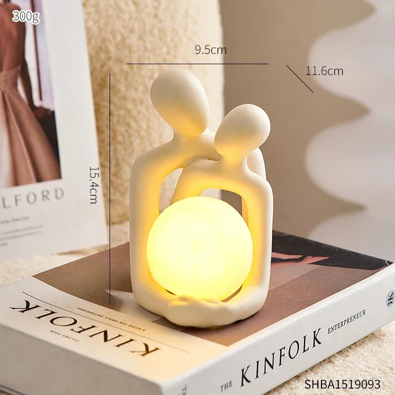 Luminária de Casal Estilo Nórdico para Quarto e Decoração Kasamô