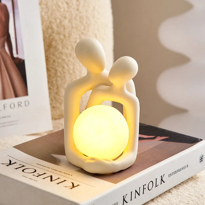 Luminária de Casal Estilo Nórdico para Quarto e Decoração Kasamô
