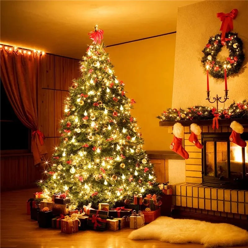 Pisca Pisca Estrela Led Decorativo para Natal Recarregável Kasamô