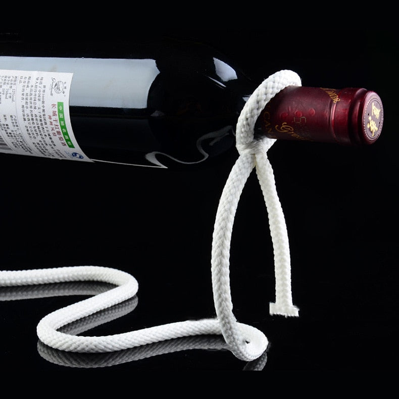 Corrente ou Corda Mágica Suporte para Vinhos