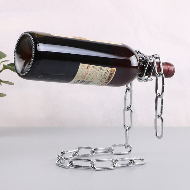 Corrente ou Corda Mágica Suporte para Vinhos