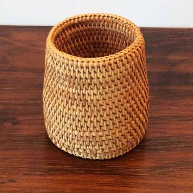 Mini Cesto de Rattan