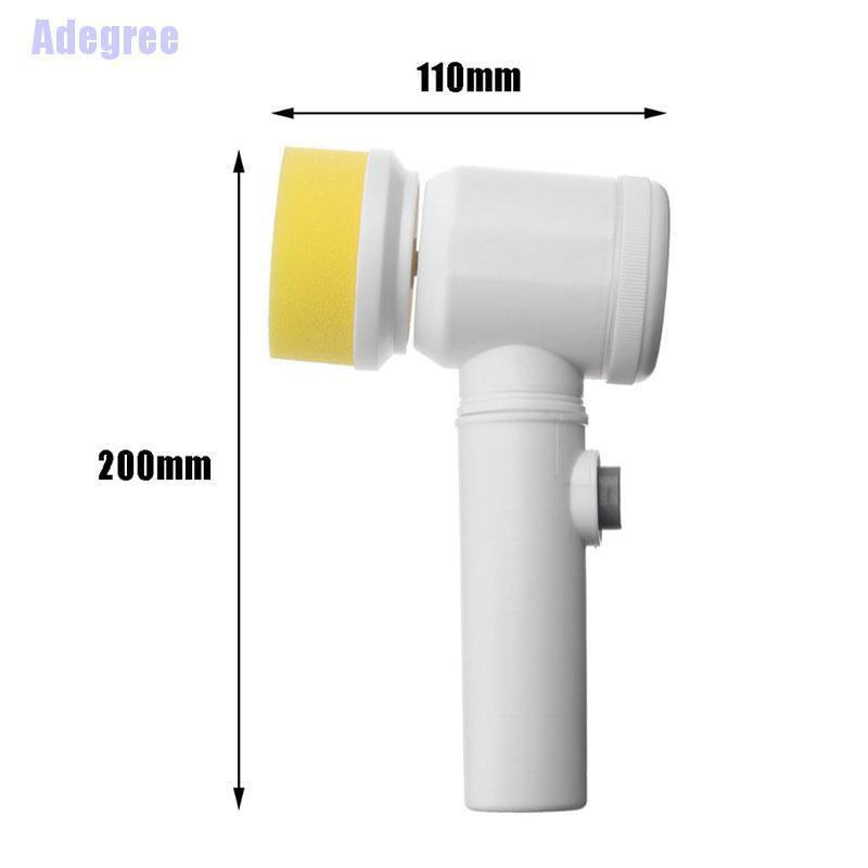 Adegree : Escova De Limpeza De Banho De Cozinha Elétrica Portátil - Ideia Urbana